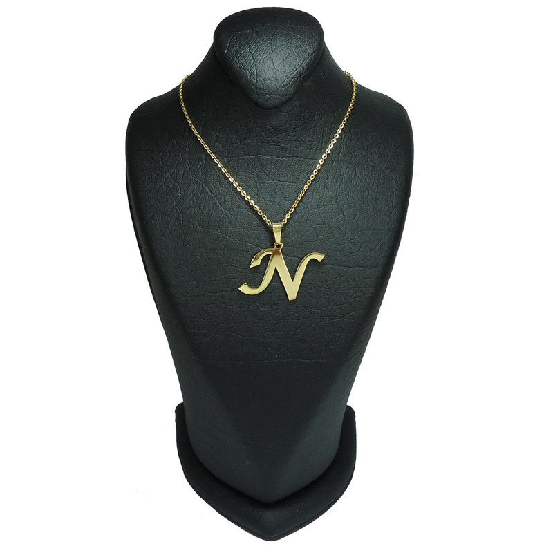 گردنبند زنانه طرح حرف N کد u095 گردنبند زنانه طرح حرف N کد u095