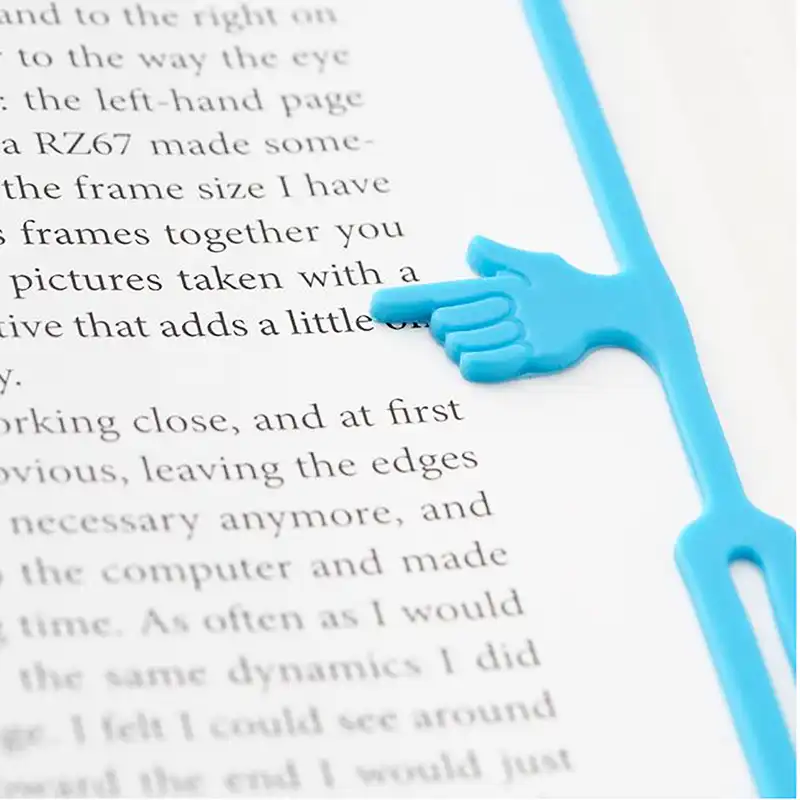 نشانگر کتاب مدل فینگر پوینت مجموعه 5 عددی