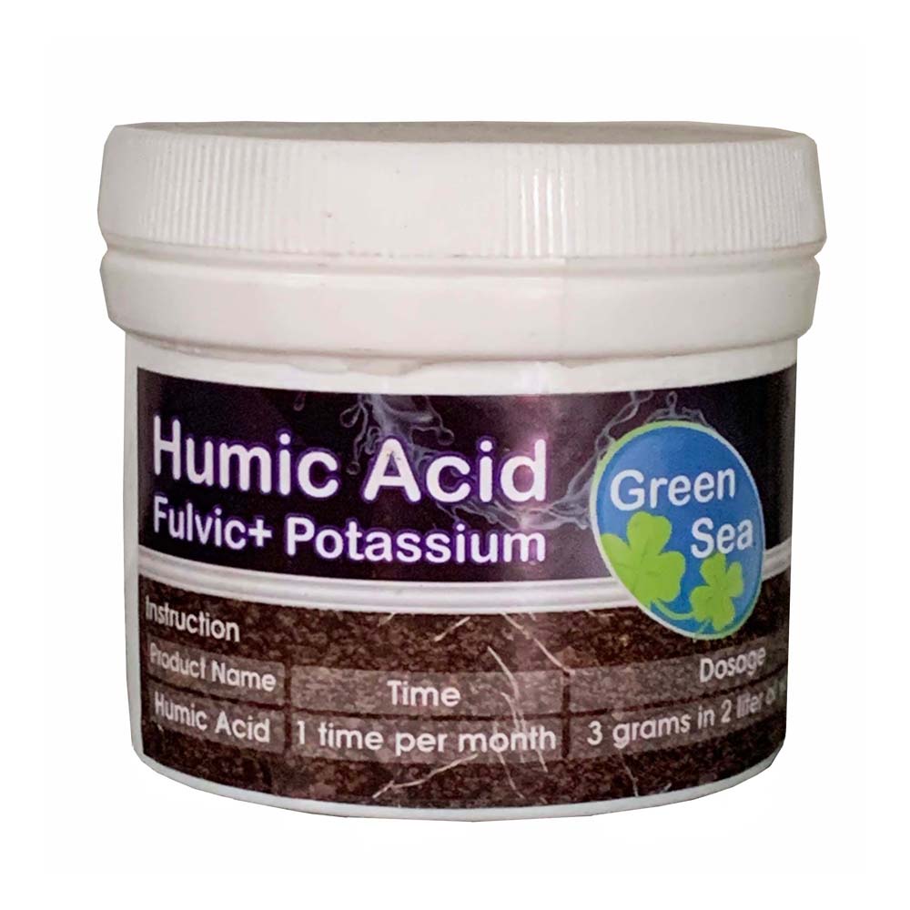هیومیک اسید پودری گرین سی کد H01 وزن 126 گرم
