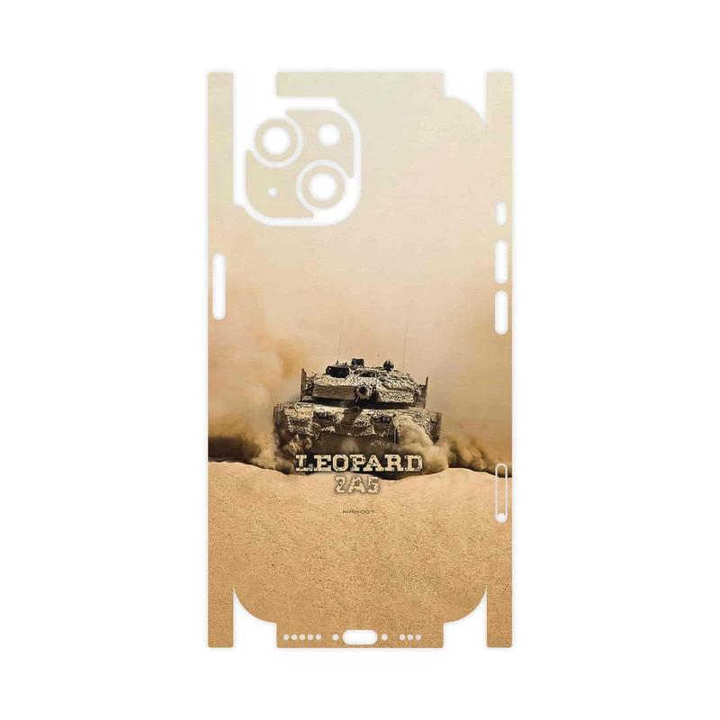 برچسب پوششی ماهوت مدل Leopard_2A5_tank-FullSkin مناسب برای گوشی موبایل اپل iPhone 15