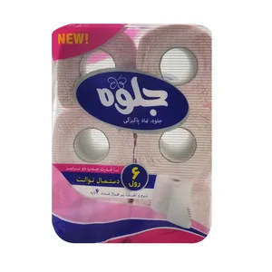 دستمال توالت جلوه کد 108 بسته ۶ عددی