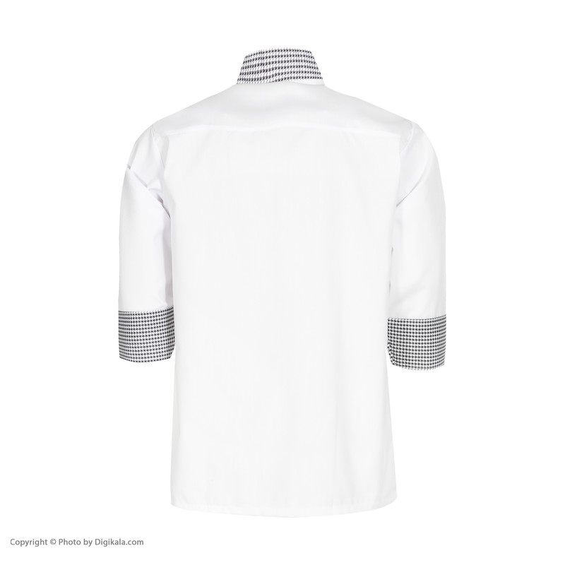 روپوش آشپزی کیمیا کد 25 رنگ سفید