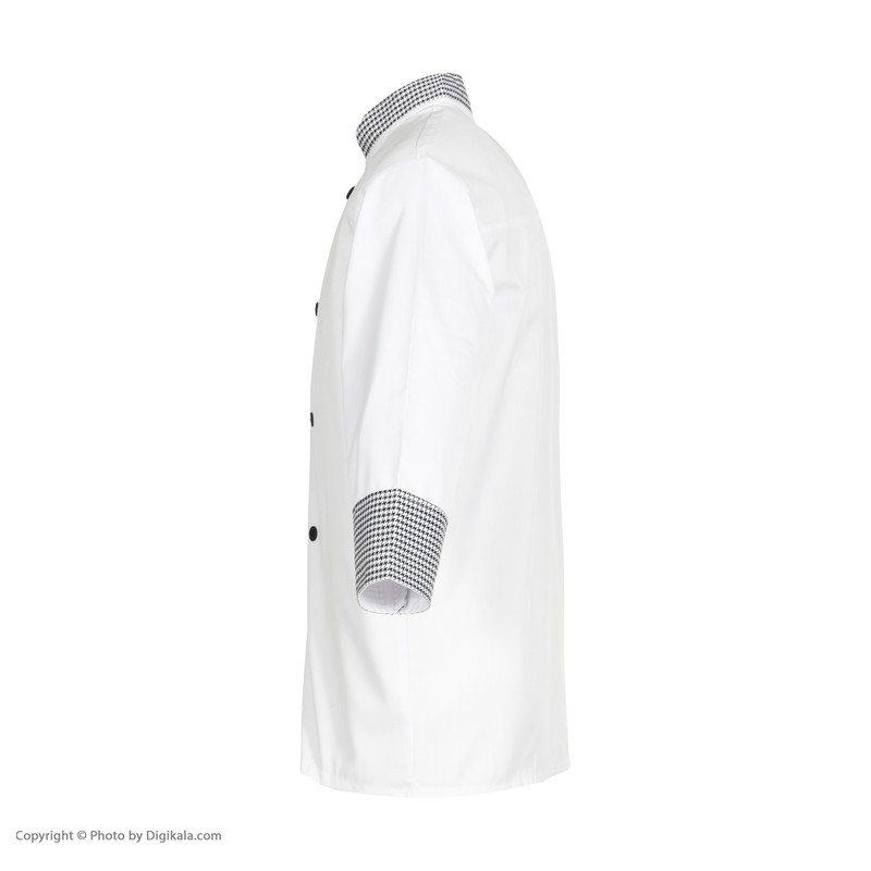 روپوش آشپزی کیمیا کد 25 رنگ سفید