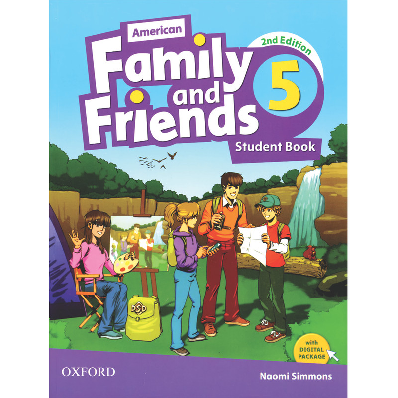 کتاب 5 American Family and Friends اثر Naomi Simmons انتشارات Oxford کتاب 5 American Family and Friends اثر Naomi Simmons انتشارات Oxford
