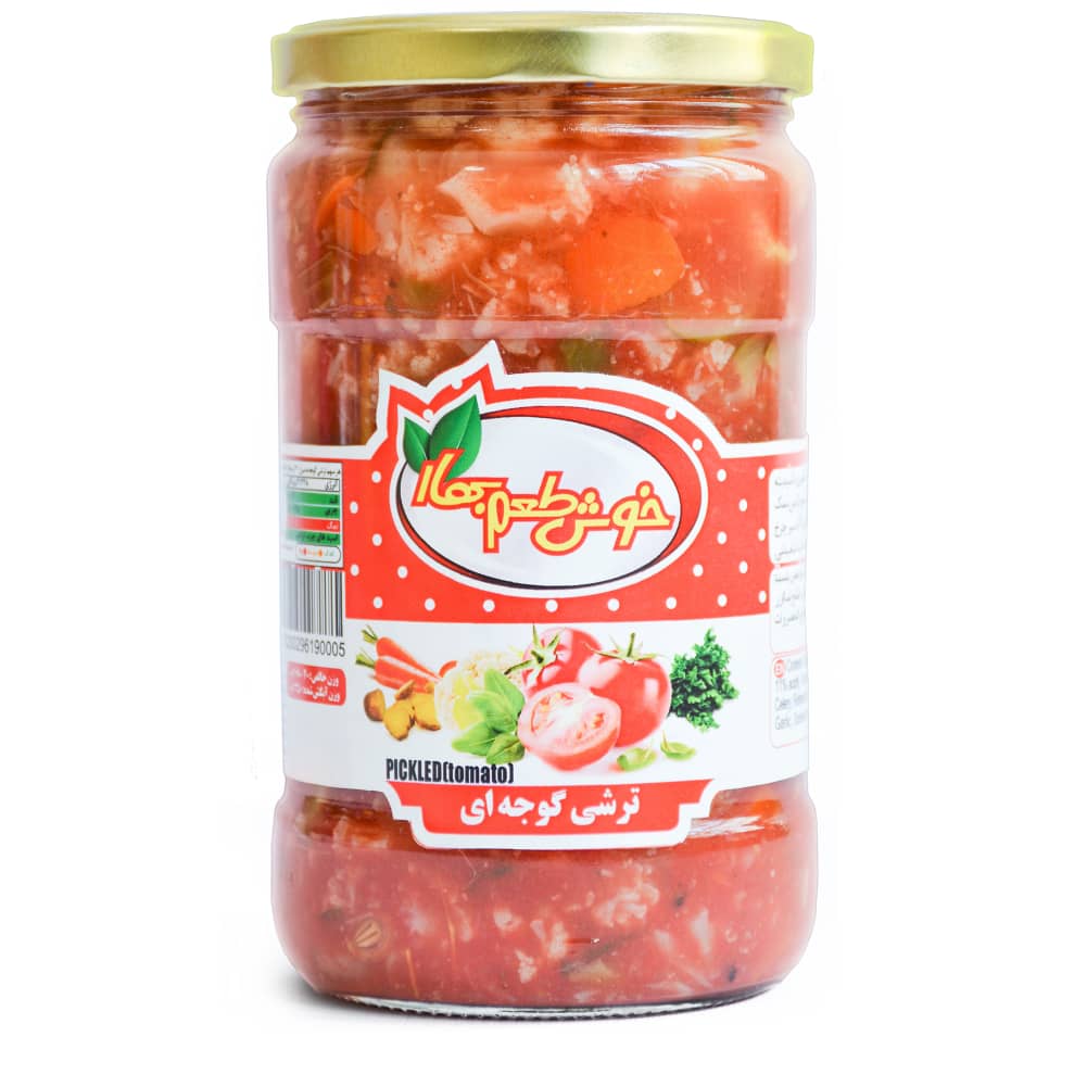 ترشی گوجه ای خوش طعم بهار - 680 گرم 