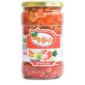 ترشی گوجه ای خوش طعم بهار - 680 گرم 