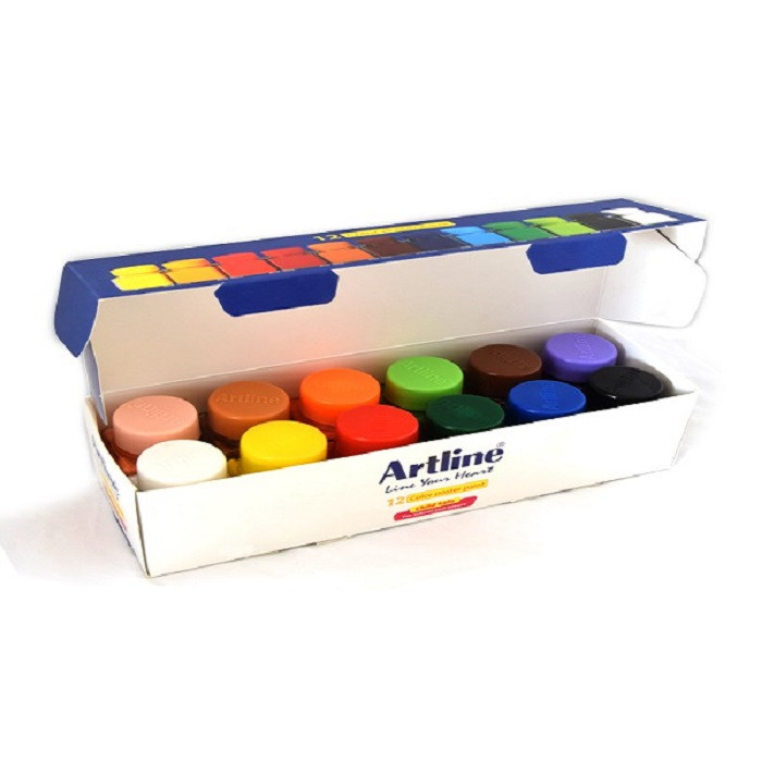 گواش 12 رنگ آرت لاین مدل 820GL12