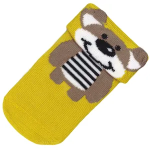 جوراب بچگانه مستر راد طرح خرس مدل bear 1043