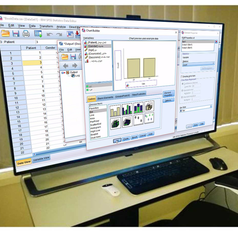 ویدئو آموزش نرم افزار SPSS نشر سرزمین اس پی اس اس