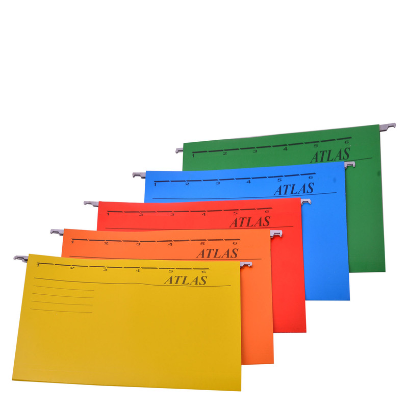 پوشه آویز اطلس کد GP001 بسته 10 عددی