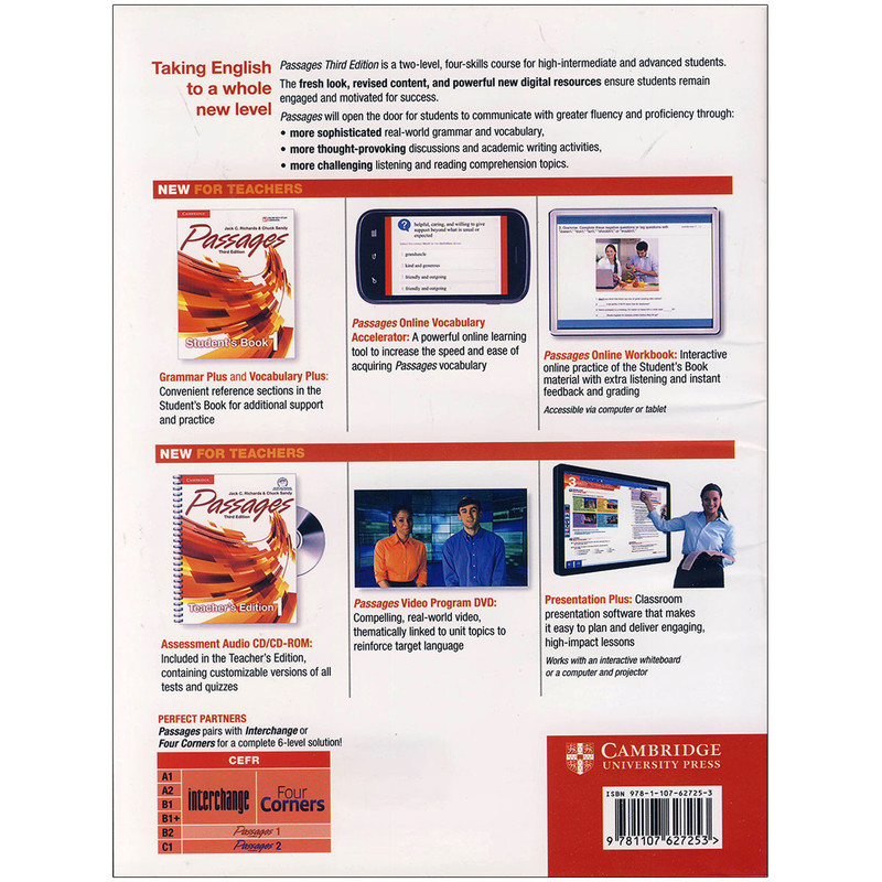 کتاب Passages 1 اثر Jack C. Richards and Chuck Sandy انتشارات زبان مهر