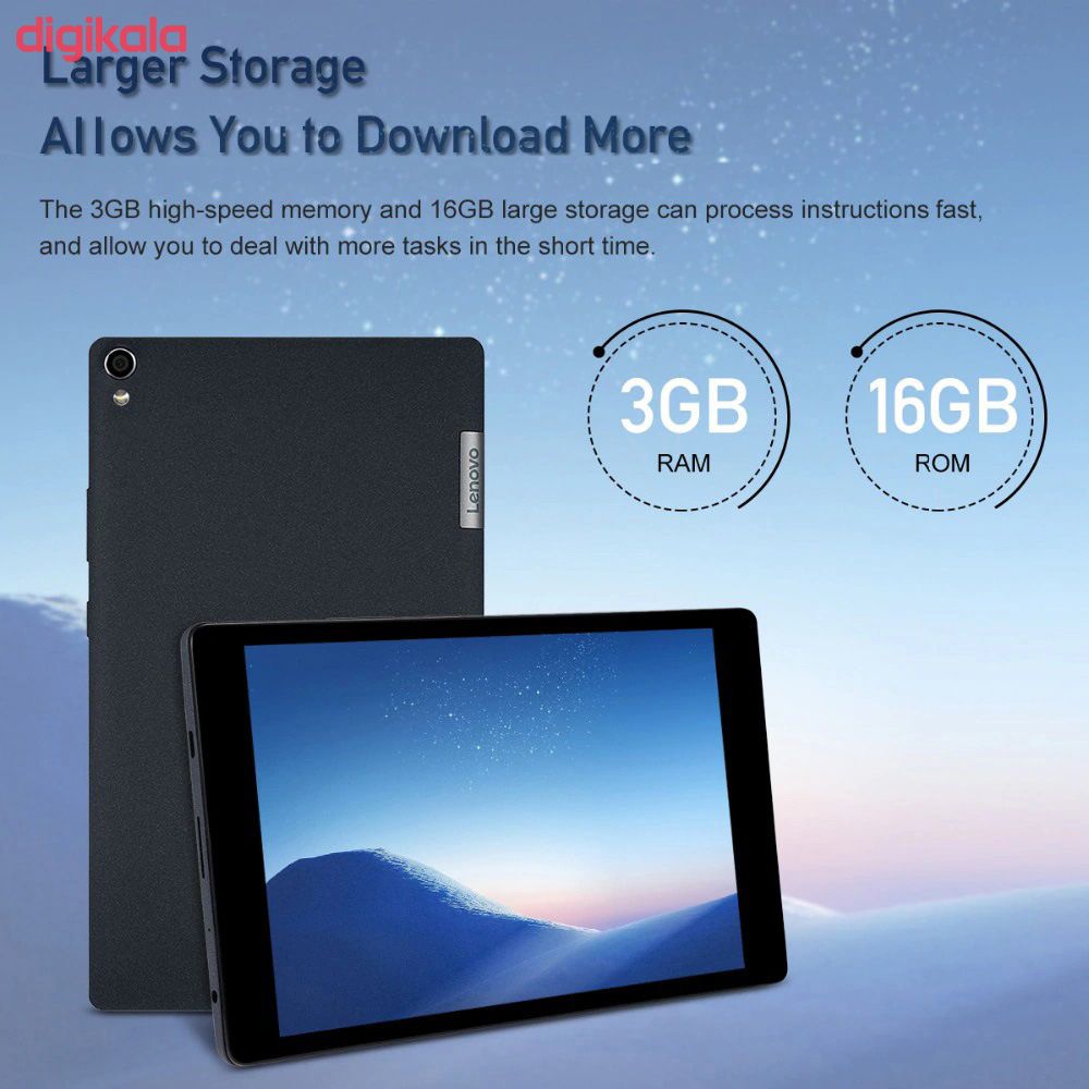 تبلت لنوو مدل Tab3 8 Plus TB-8703R ظرفیت 16 گیگابایت main 1 31