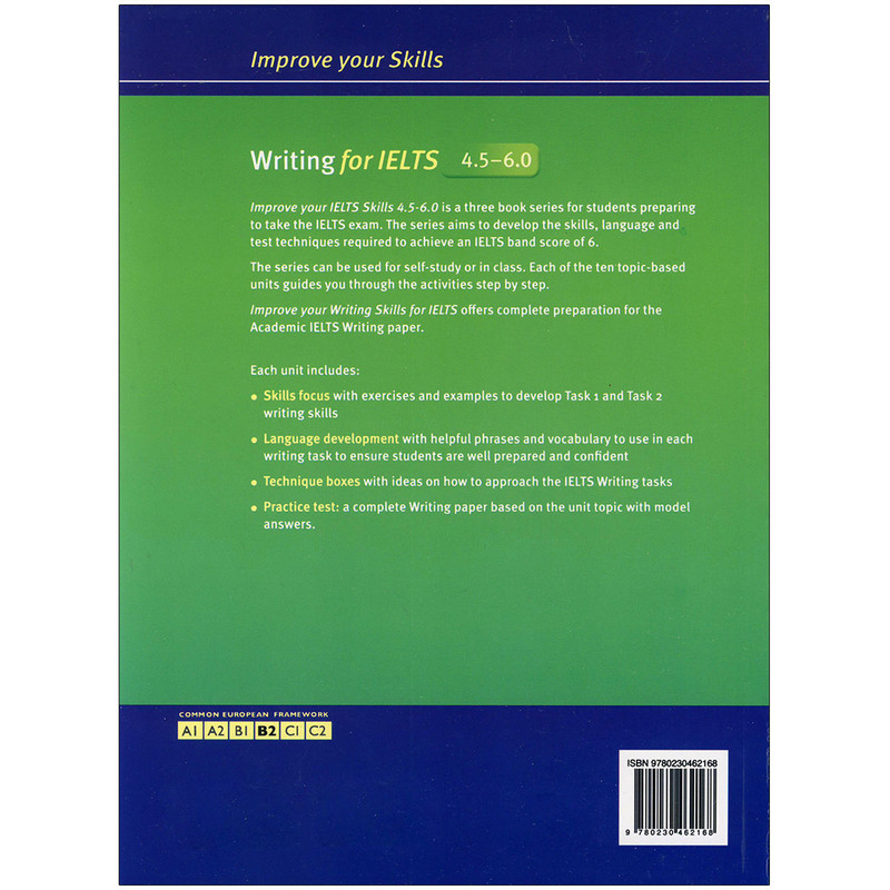 کتاب Improve Your Skills Writing for IELTS 4.5-6.0 اثر Sam McCarter and Norman Whitby انتشارات زبان مهر کتاب Improve Your Skills Writing for IELTS 4.5-6.0 اثر Sam McCarter and Norman Whitby انتشارات زبان مهر