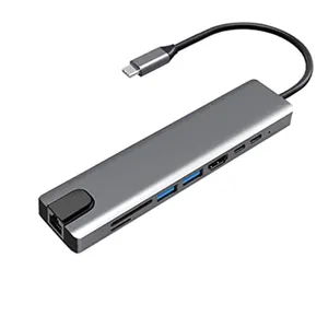 هاب 8 پورت USB-C مدل VI545 