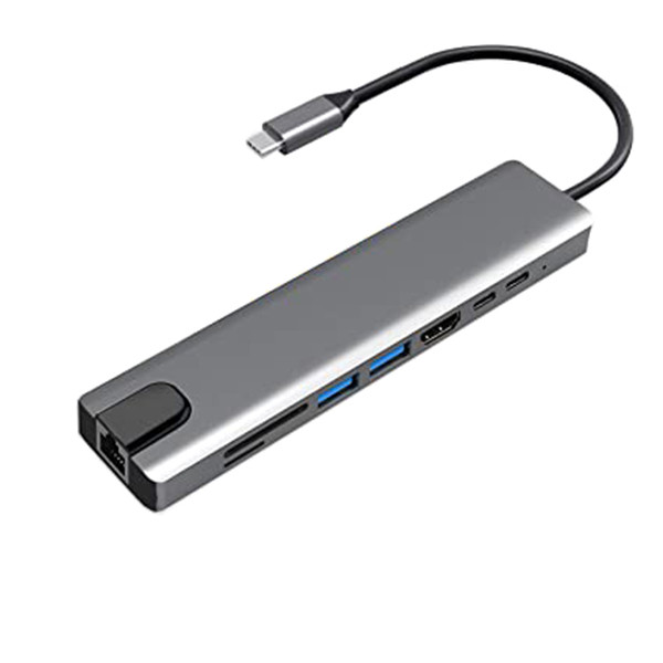 هاب 8 پورت USB-C مدل VI545 