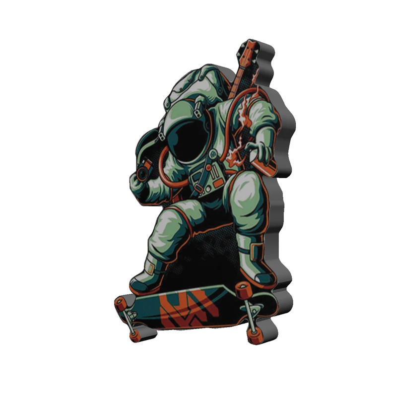 استیکر کنسول طرح اسکیت برد کد 386