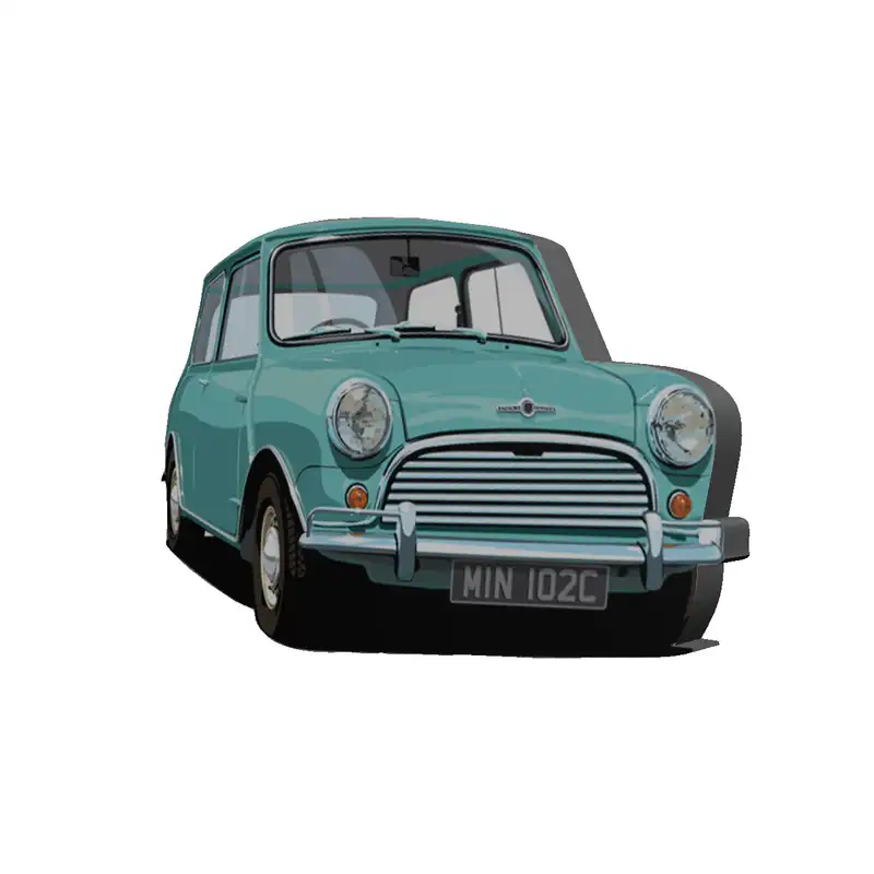 استیکر کنسول طرح ماشین کد 629