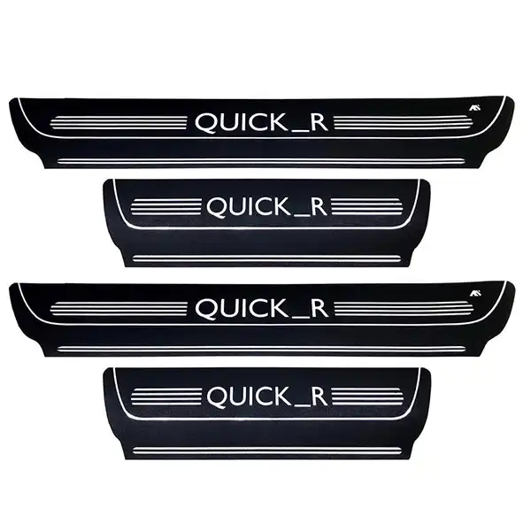 برچسب پارکابی خودرو کد SK02255 مناسب برای کوئیک آر مجموعه 4 عددی