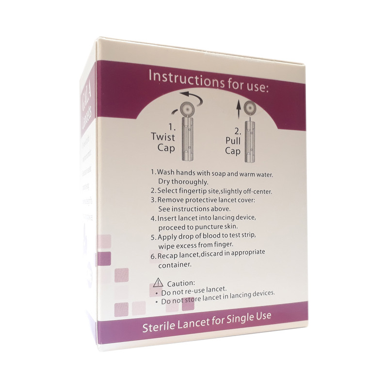 سوزن تست قند خون گالا مدل 30G بسته ۱۰۰ عددی