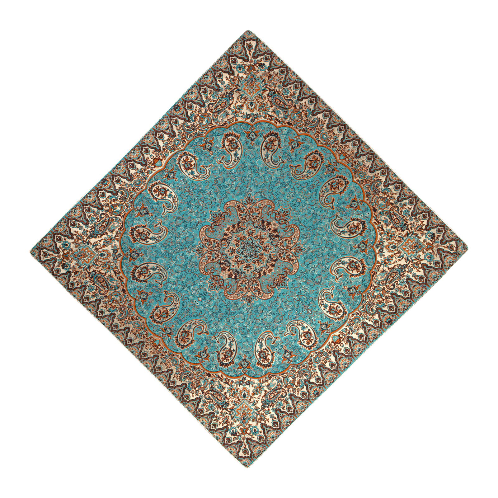 رومیزی ترمه مدل نسترن کد m-1007