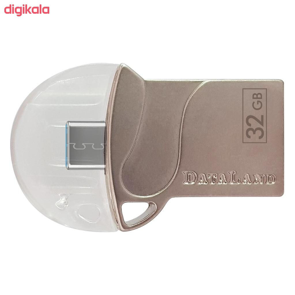 فلش مموری OTG دیتالند مدل DL500 ظرفیت 32 گیگابایت main 1 1