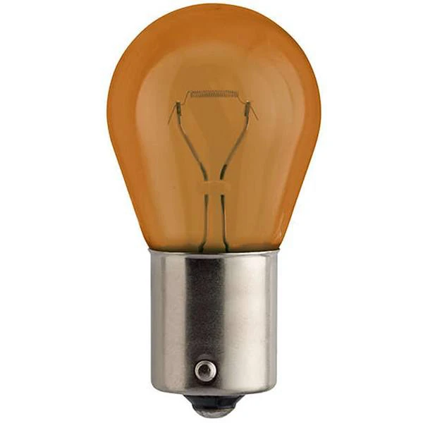 لامپ هالوژن خودرو اس ام اس مدل BA 15S 1141 AMBER بسته 10 عددی
