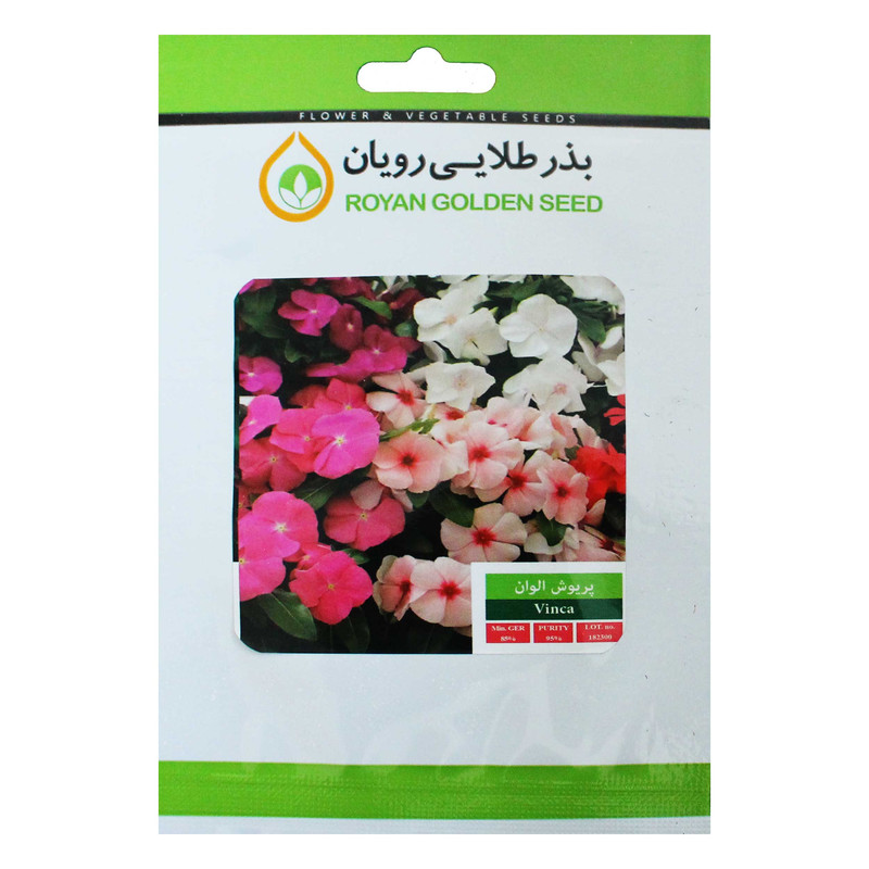 بذر گل پریوش الوان بذر طلایی رویان کد BZTR-009