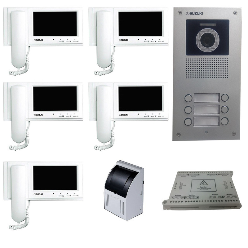 درب بازکن تصویری سوزوکی مدل 7254v مجموعه 5 عددی درب بازکن تصویری سوزوکی مدل 7254v مجموعه 5 عددی