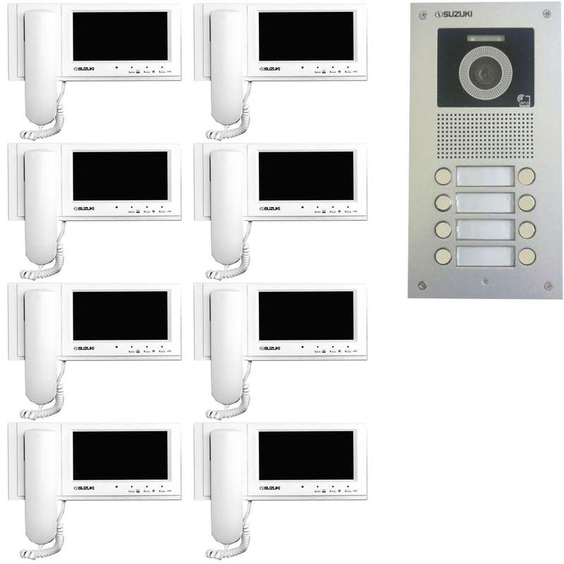درب بازکن تصویری سوزوکی مدل 7258v مجموعه 9 عددی