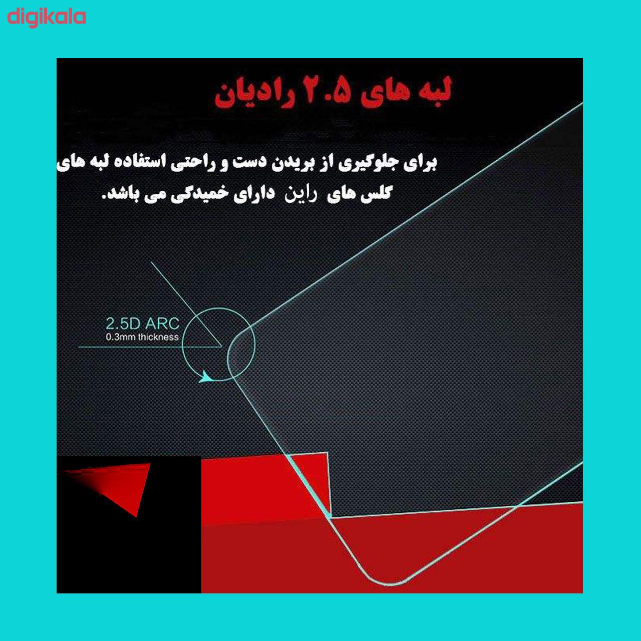 محافظ صفحه نمایش 9D راین مدل R_9LEdge مناسب برای گوشی موبایل سامسونگ Galaxy S8 به همراه محافظ لنز دوربین main 1 6