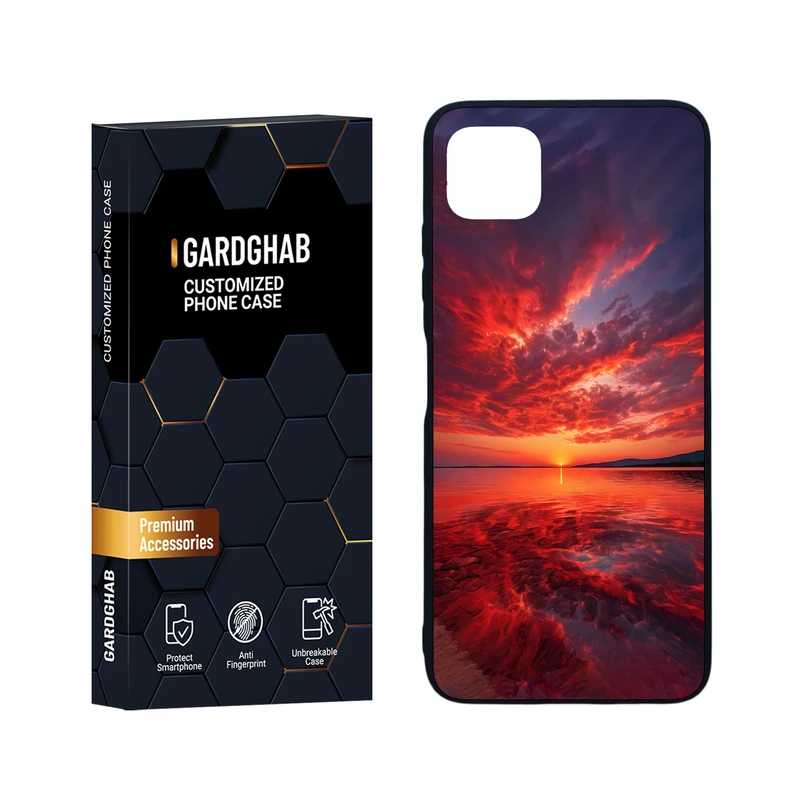 کاور گارد قاب مدل طبیعت مناسب برای گوشی موبایل سامسونگ Galaxy A22 5G