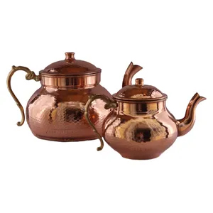 ست کتری و قوری مسی کد GM135