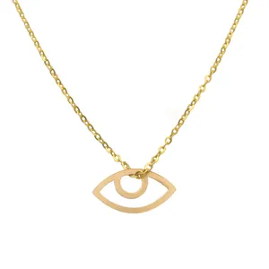 تخفیف گردنبند طلا 18 عیار زنانه مانچو کد sfgs018