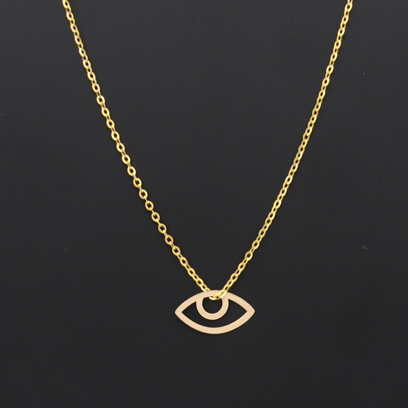 گردنبند طلا 18 عیار زنانه مانچو کد sfgs018