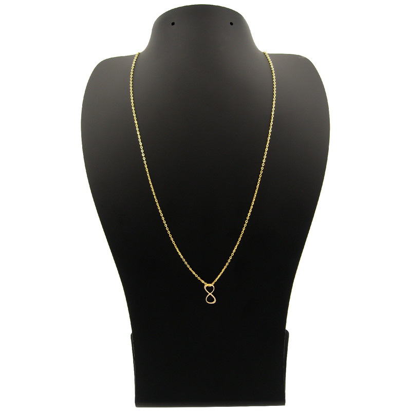 گردنبند طلا 18 عیار زنانه مانچو کد sfgs017