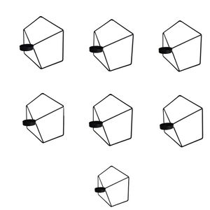 نقد و بررسی جاشمعی طرح شش ضلعی کد 1020 بسته 7 عددی توسط خریداران