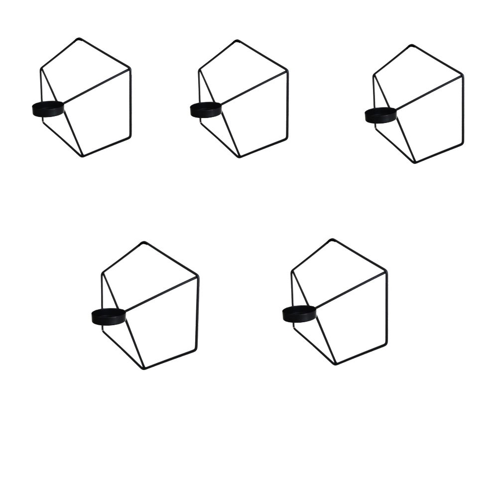 جاشمعی طرح شش ضلعی کد 1020 بسته 5عددی