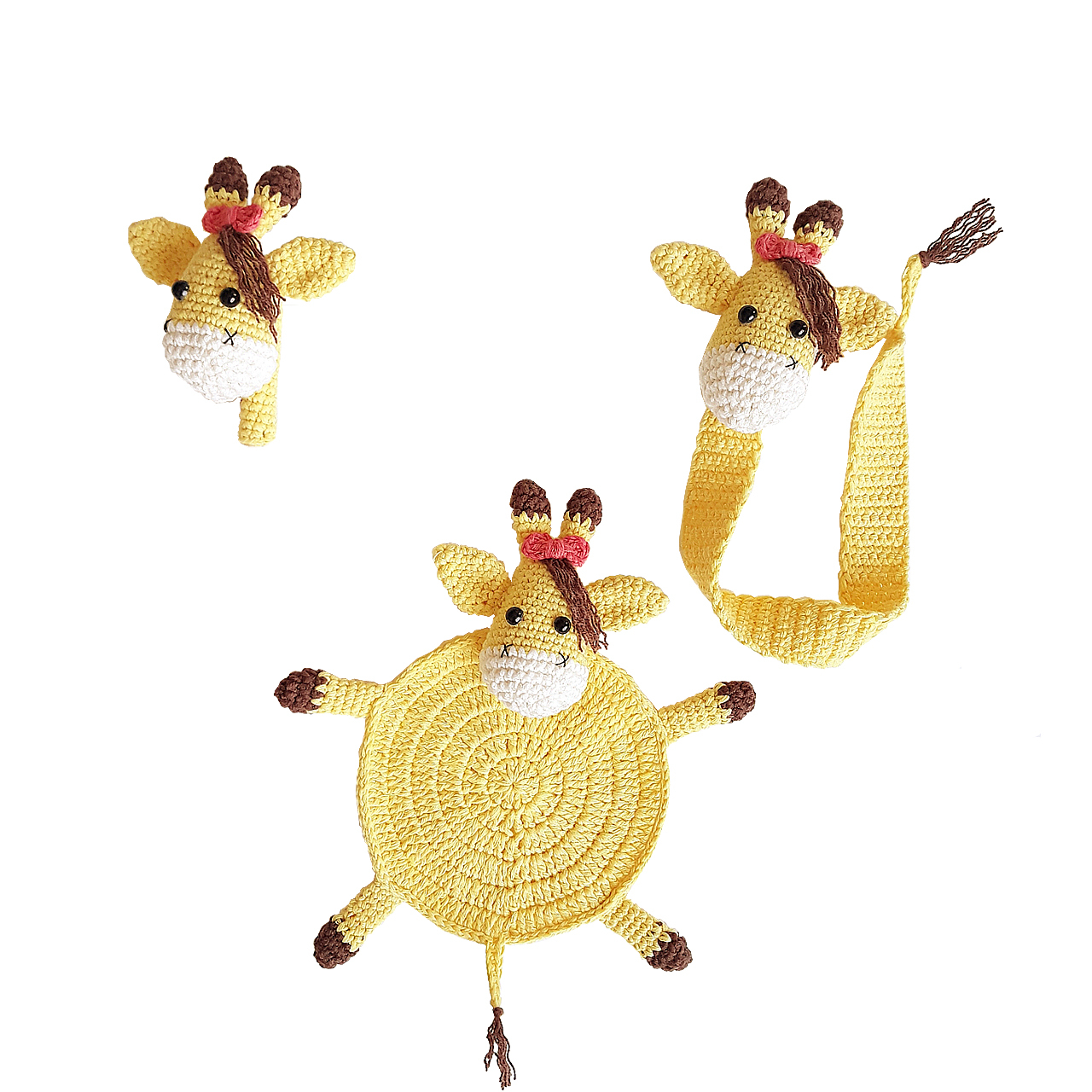 ست سه تکه بافتنی مدل عروسکی کد AZ101