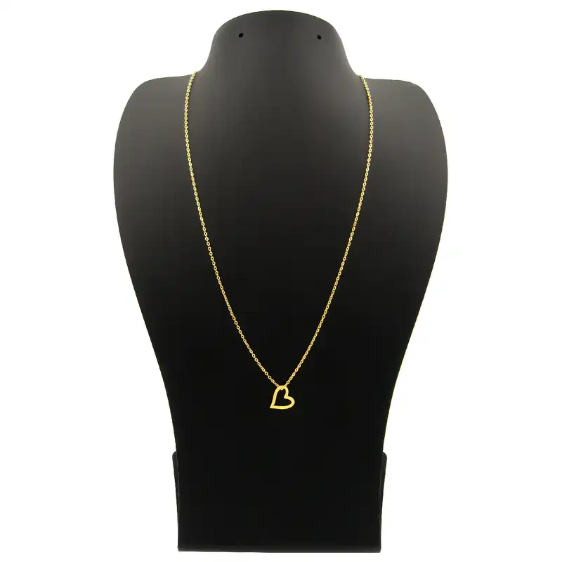 گردنبند طلا 18 عیار زنانه مانچو کد sfgs016