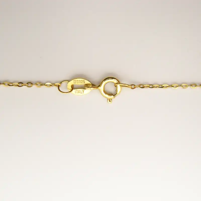 گردنبند طلا 18 عیار زنانه مانچو کد sfgs019