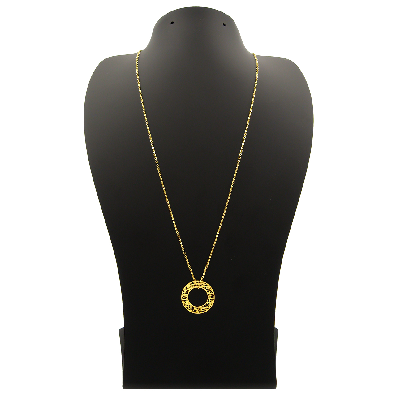 گردنبند طلا 18 عیار زنانه مانچو کد sfgs020