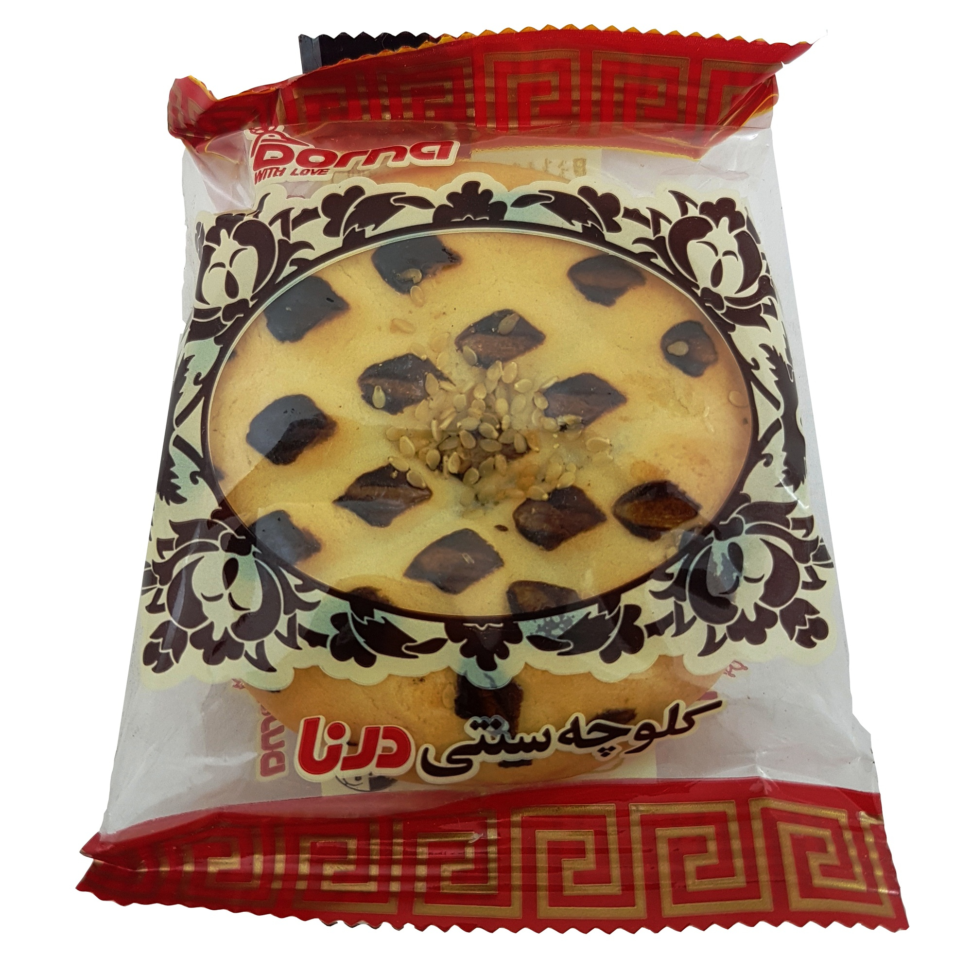 کلوچه سنتی درنا - 60 گرم بسته 40 عددی