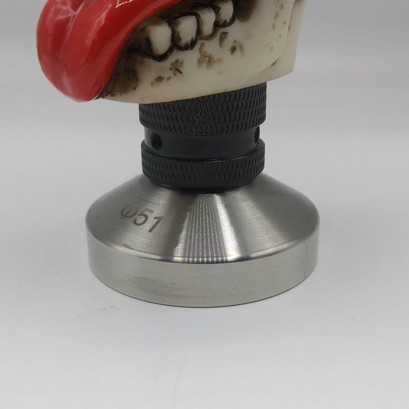 تمپر قهوه مدل skull