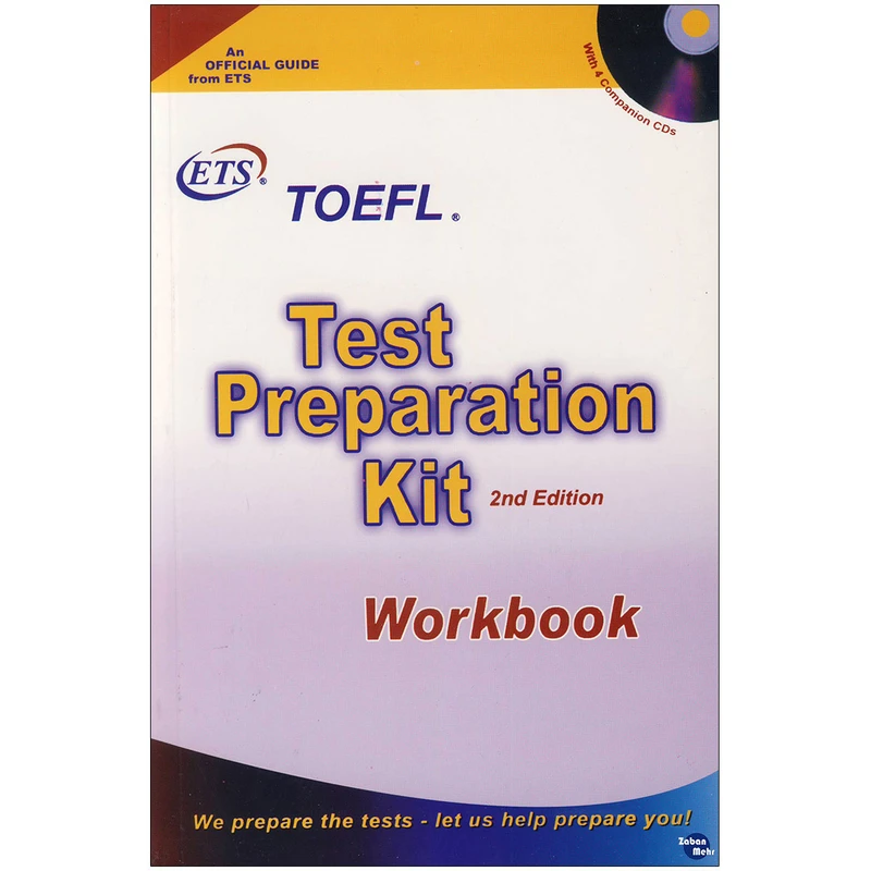 کتاب TOEFL Test Preparation Kit اثر جمعی از نویسندگان انتشارات زبان مهر