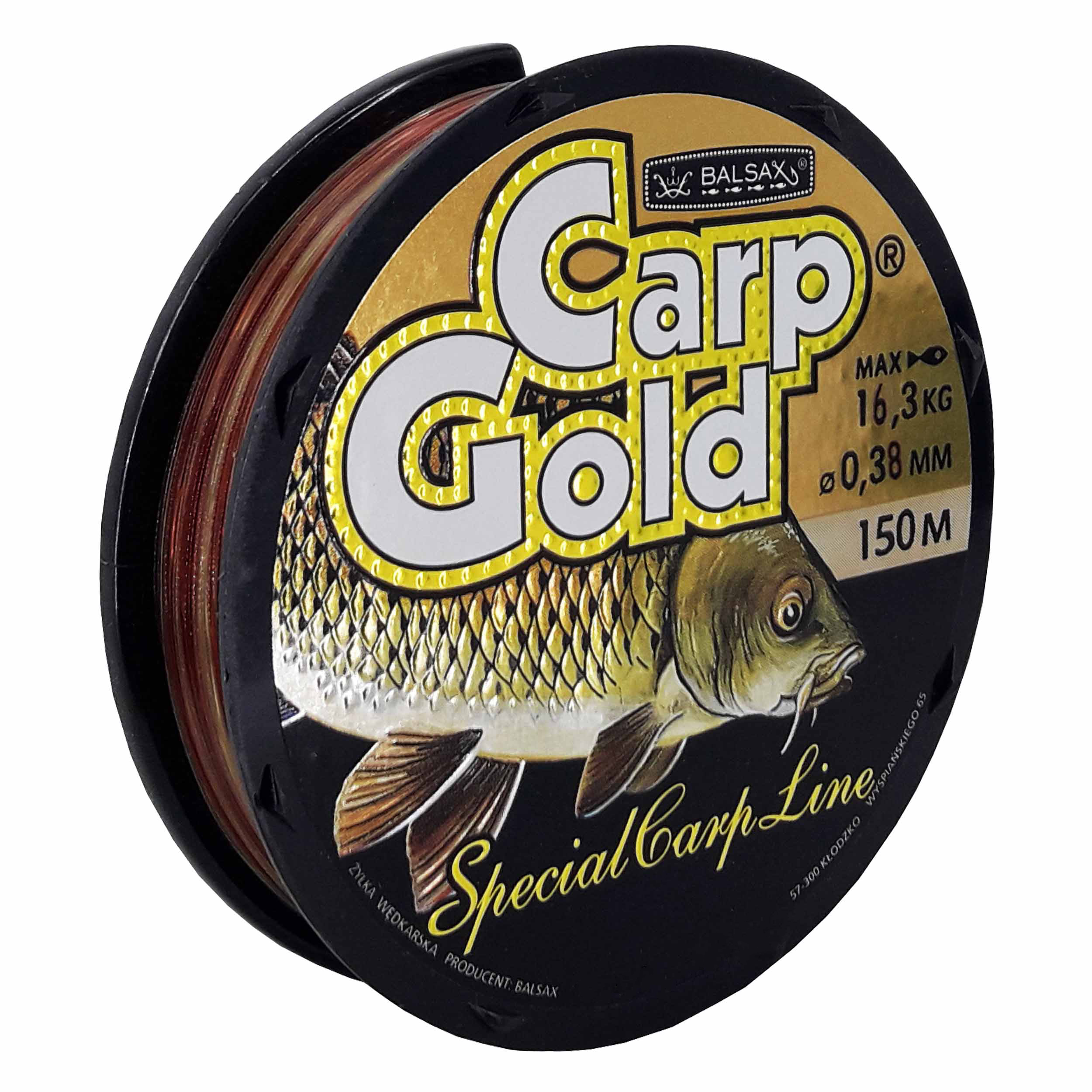 نخ ماهیگیری بالساکس مدل Gold-carp سایز 0.38 میلی متر