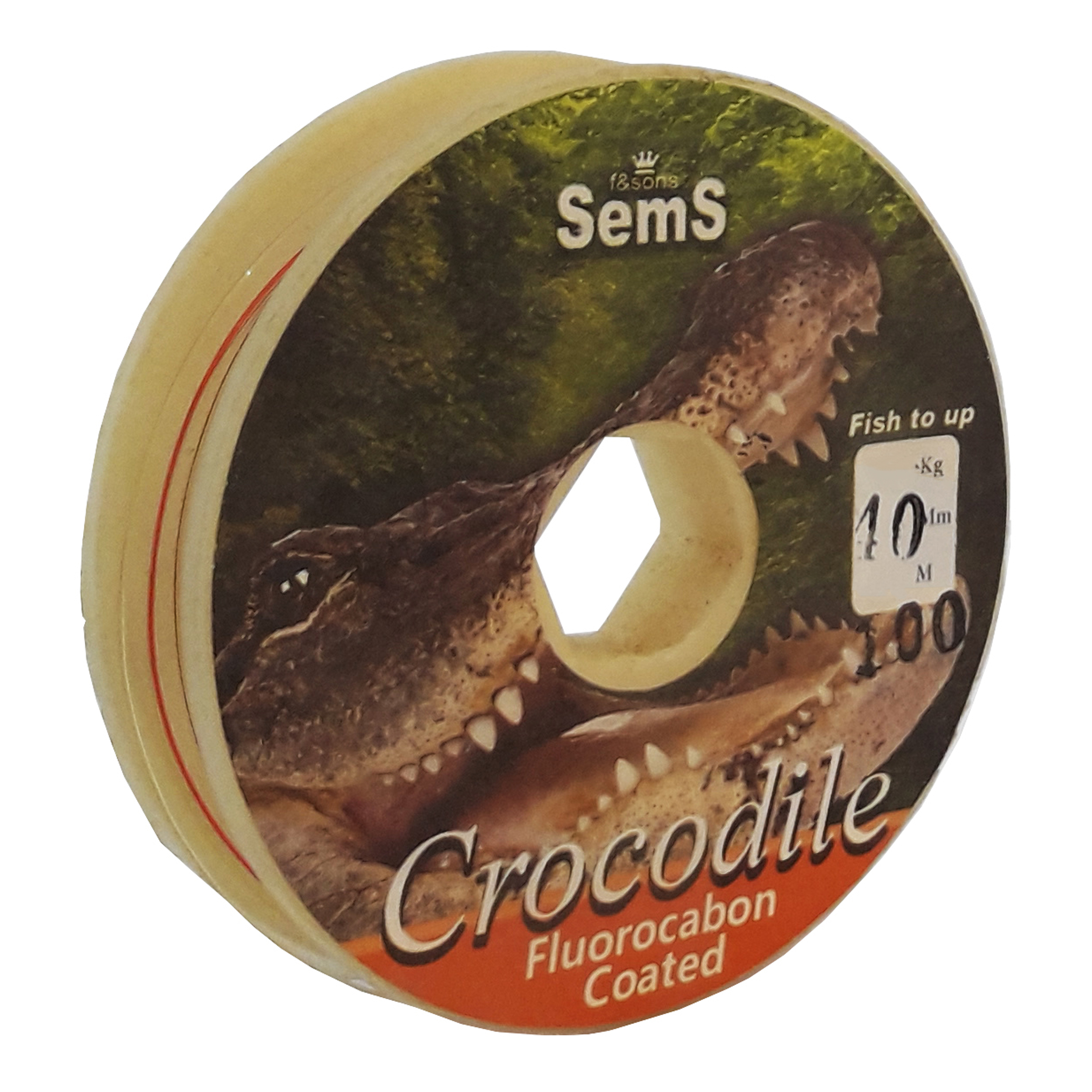 نخ ماهیگیری سمس مدل Crocodile سایز 0.40 میلی متر