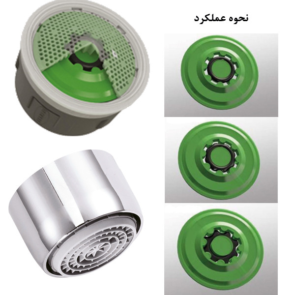 سر شیر کاهنده آب نئوپرل مدل PCA.SLC.6L کد M22