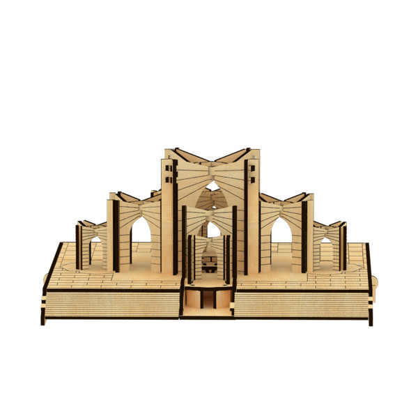 ساختنی فرهنگ و تمدن مدل مقبره الشعراء کد 25WM200