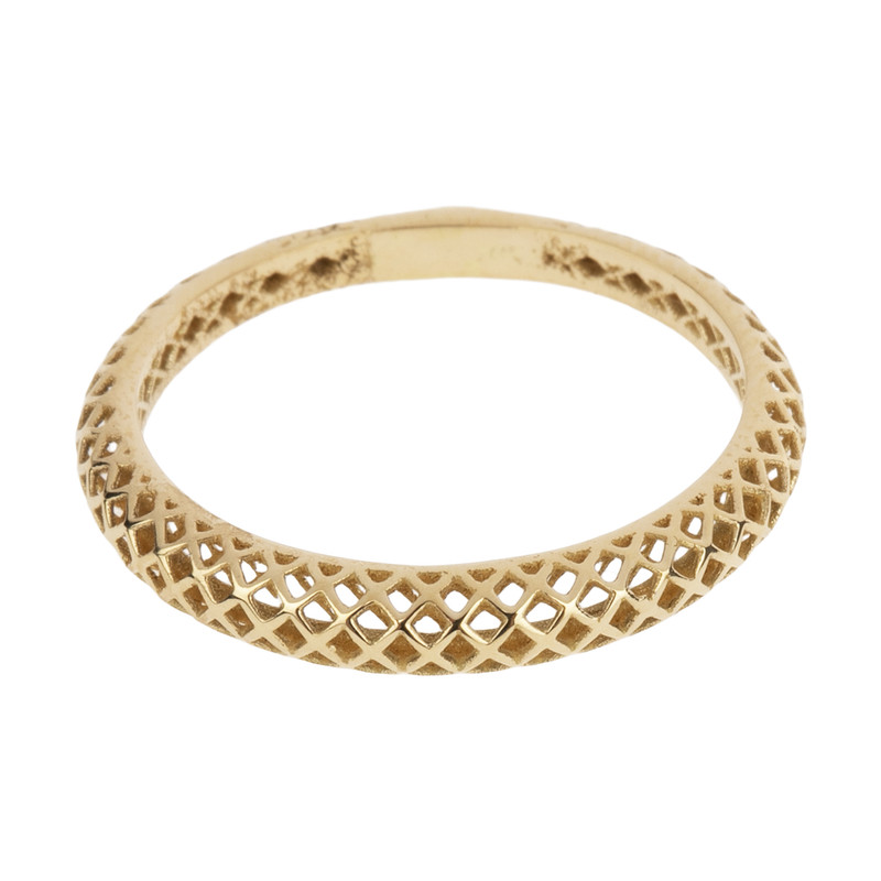 انگشتر طلا 18 عیار زنانه میو گلد مدل DG152