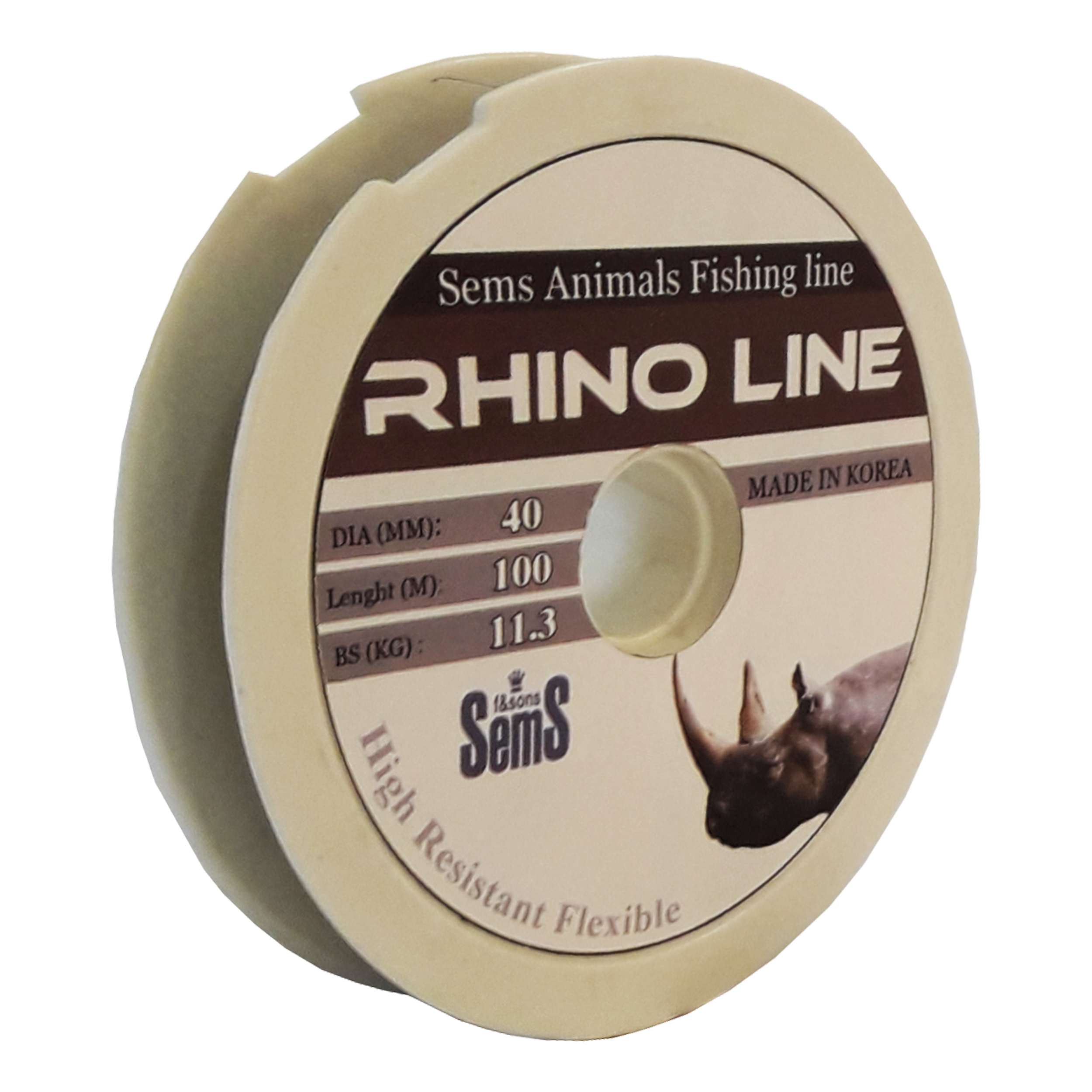 نخ ماهیگیری سمس مدل Rhino Line سایز 0.40 میلی متر